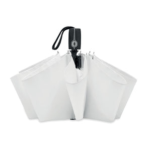 Luxe 21inch windproof umbrella White