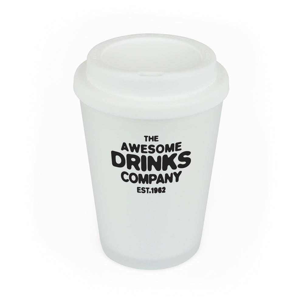 Branded Haddon 350ml double wall Frosted Translucent tumbler