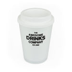 Branded Haddon 350ml double wall Frosted Translucent tumbler