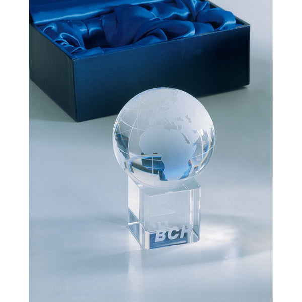 Branded Mundi desk paper weight