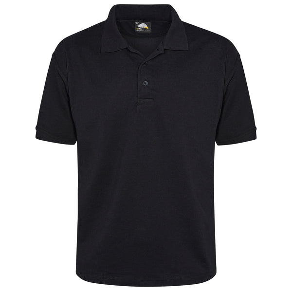 Orn Raven Classic Poloshirt Black