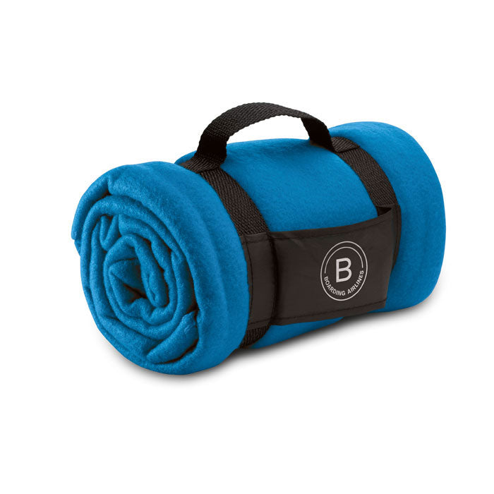Fleece blanket Royal Blue