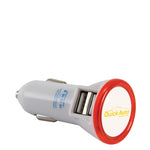 Dual Port Led USB Car Charger