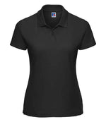 Russell Ladies Classic Poly/Cotton Piqué Polo Shirt Black