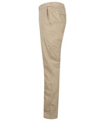 Henbury Stretch Flex Waistband Chino Trousers Stone