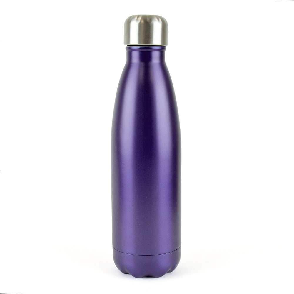 Branded Ashford Plus DOUBLE WALL 500ml Stainless Steel drinks bottle