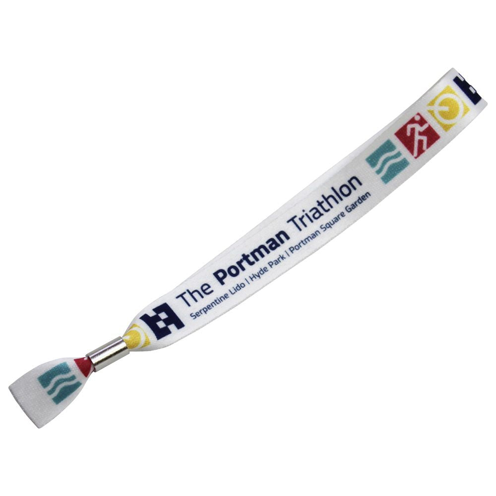 15mm Recycled PET Event Wristband (UK Made: Dye Sublimation Print)