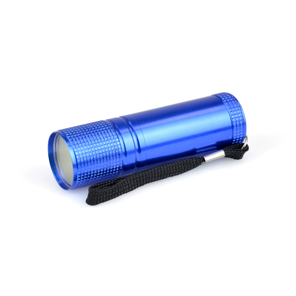 Branded Aspen Aluminium COB Torch with batteries included