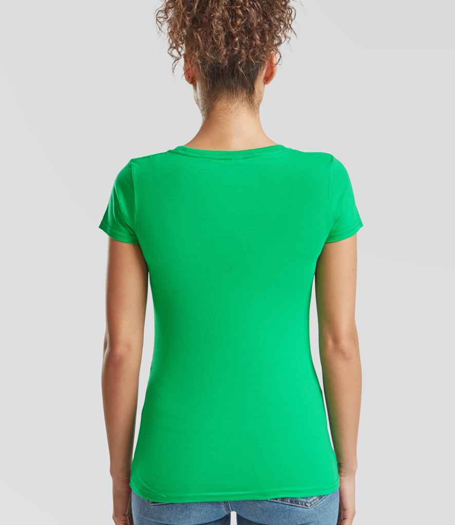 Fruit of the Loom Ladies Iconic 195 T-Shirt Kelly Green