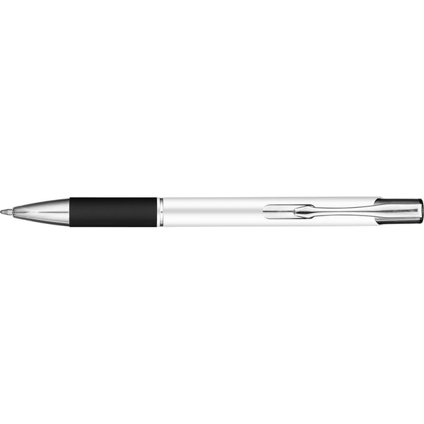 Branded Electra Satin Grip Ballpen