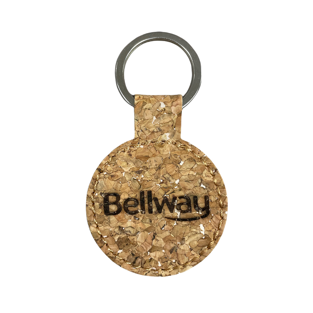 Branded Cork Keyring