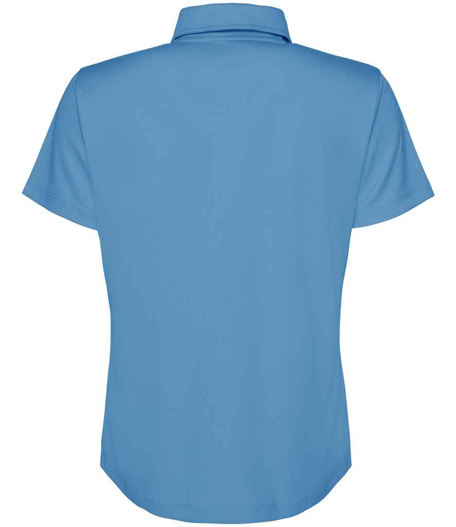 AWDis Ladies Cool Polo Shirt Sapphire Blue
