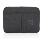 Branded Laluka AWARE™ recycled cotton 15.6 inch laptop sleeve