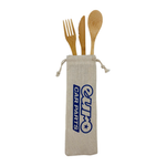 Branded Bamboo Cutlery Set