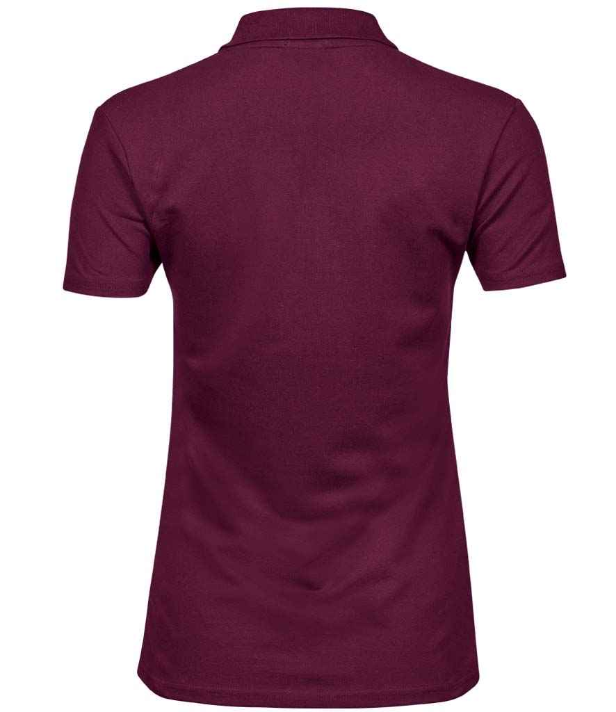 Tee Jays Ladies Luxury Stretch Polo Shirt Wine