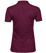 Tee Jays Ladies Luxury Stretch Polo Shirt Wine