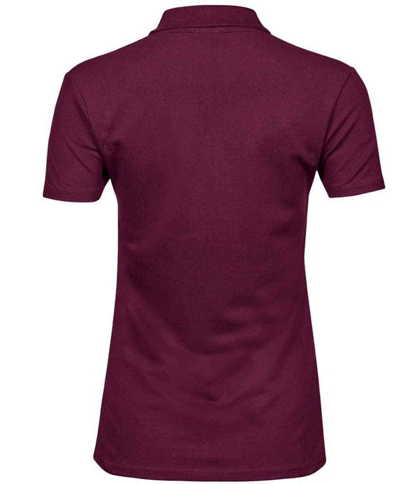 Tee Jays Ladies Luxury Stretch Polo Shirt Wine