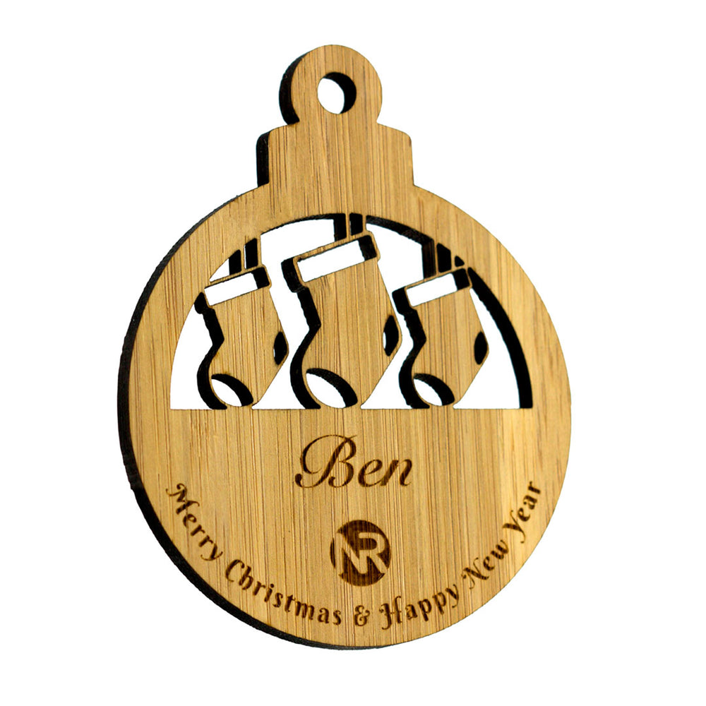 Bamboo Xmas Tree Decoration