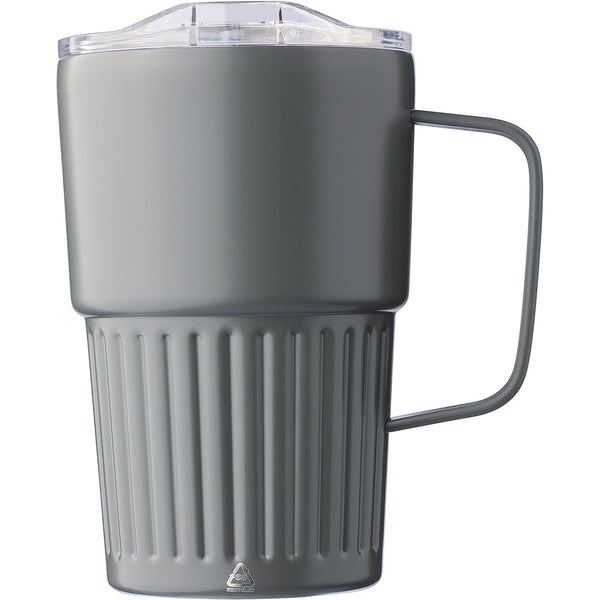 The Calo - Recycled stainless steel double walled travel mug (450ml)