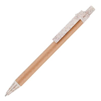 JURA CARD ball pen with WHEAT plastic trim