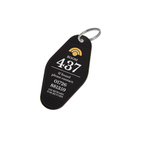 Retro Hotel Keyring