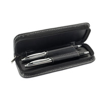 Ballpen and rollerball set