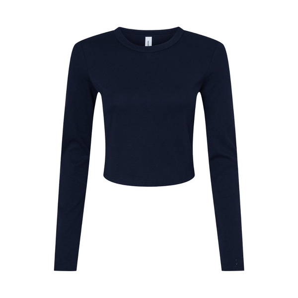 Bella Micro Rib Long Sleeve Baby T-Shirt