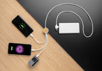Branded RCS recycled plastic Ontario 6-in-1 cable