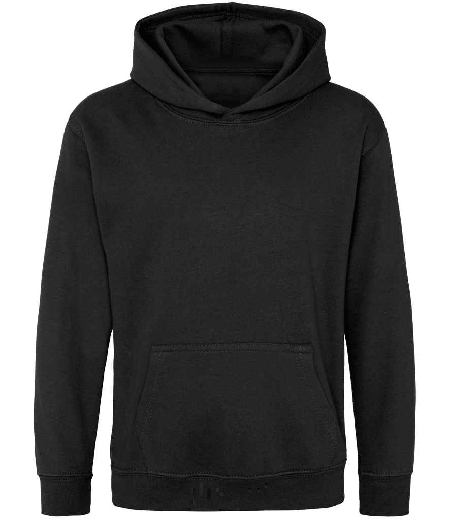 AWDis Kids Hoodie Black Smoke