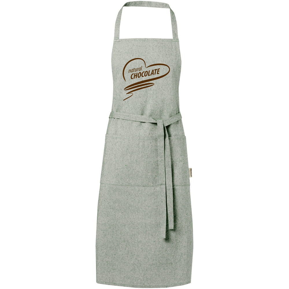 Branded Pheebs 200 g/m² recycled cotton apron