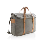 Branded Canvas laptop bag PVC free