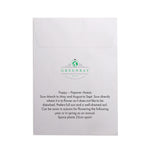 Seed Pack in White Paper Envelope Poppy