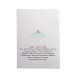 Seed Pack in White Paper Envelope Poppy