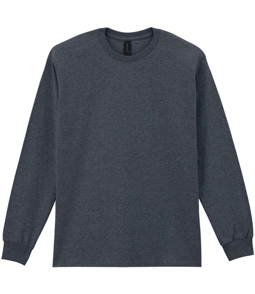 Gildan Ultra Cotton™ Long Sleeve T-Shirt Dark Heather