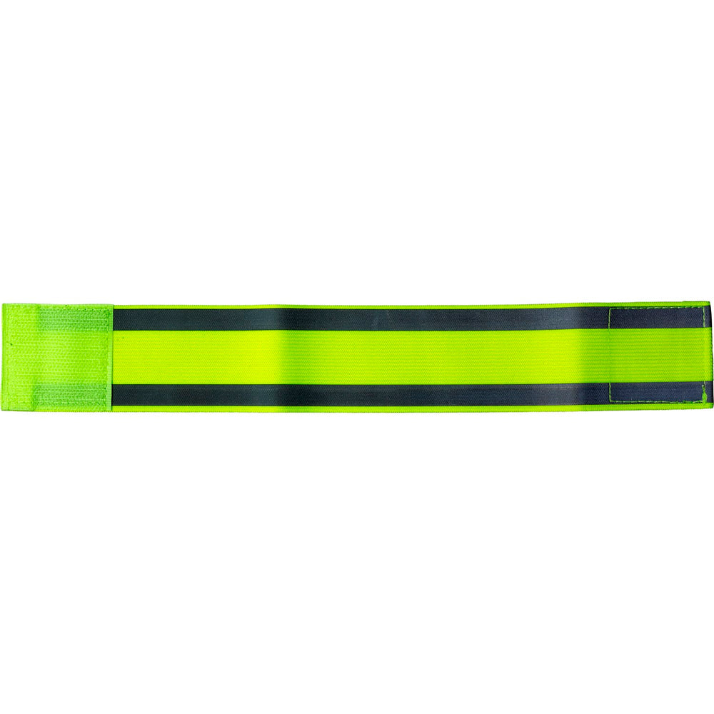 Branded Bradshawgate Arm band with reflective stripes