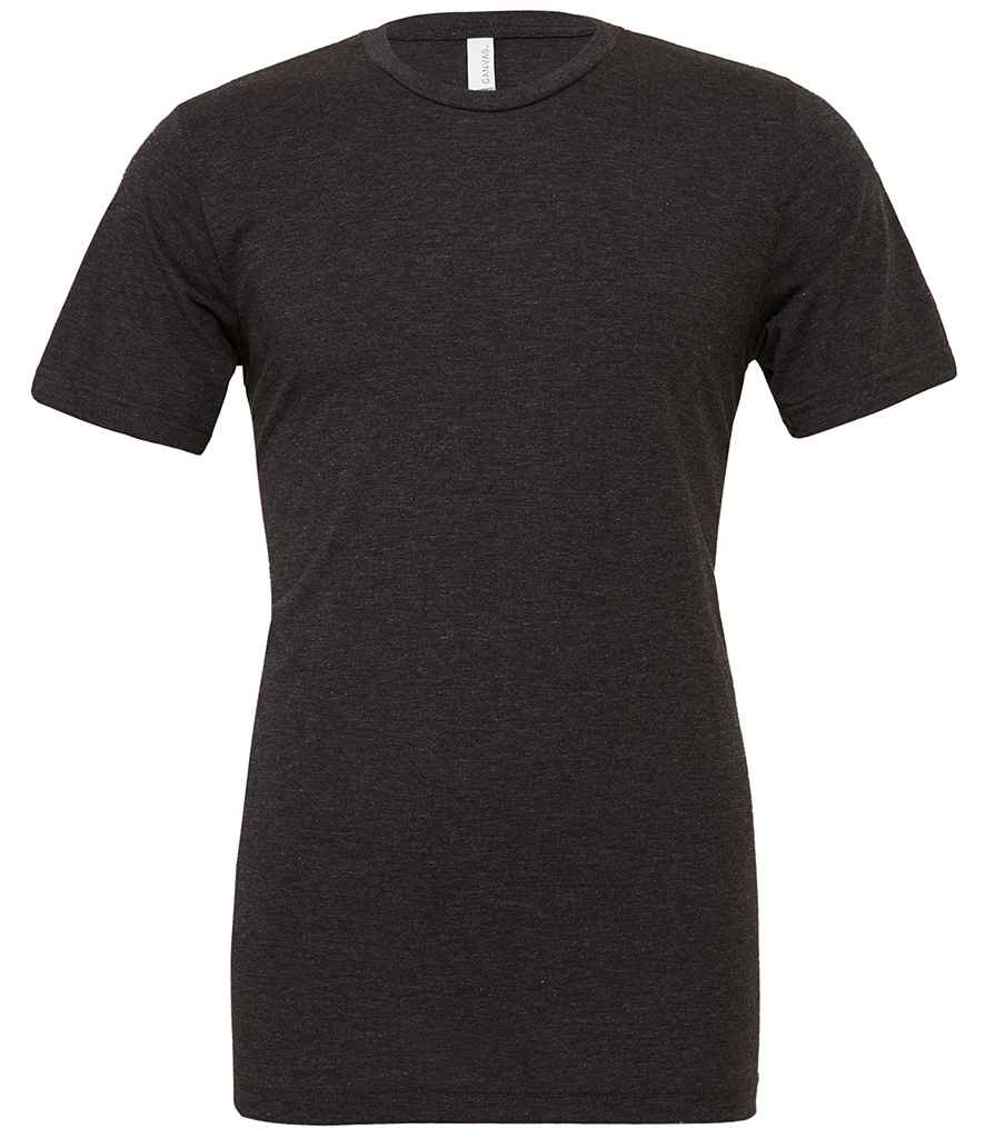Canvas Unisex Tri-Blend T-Shirt Charcoal Black Tri-Blend