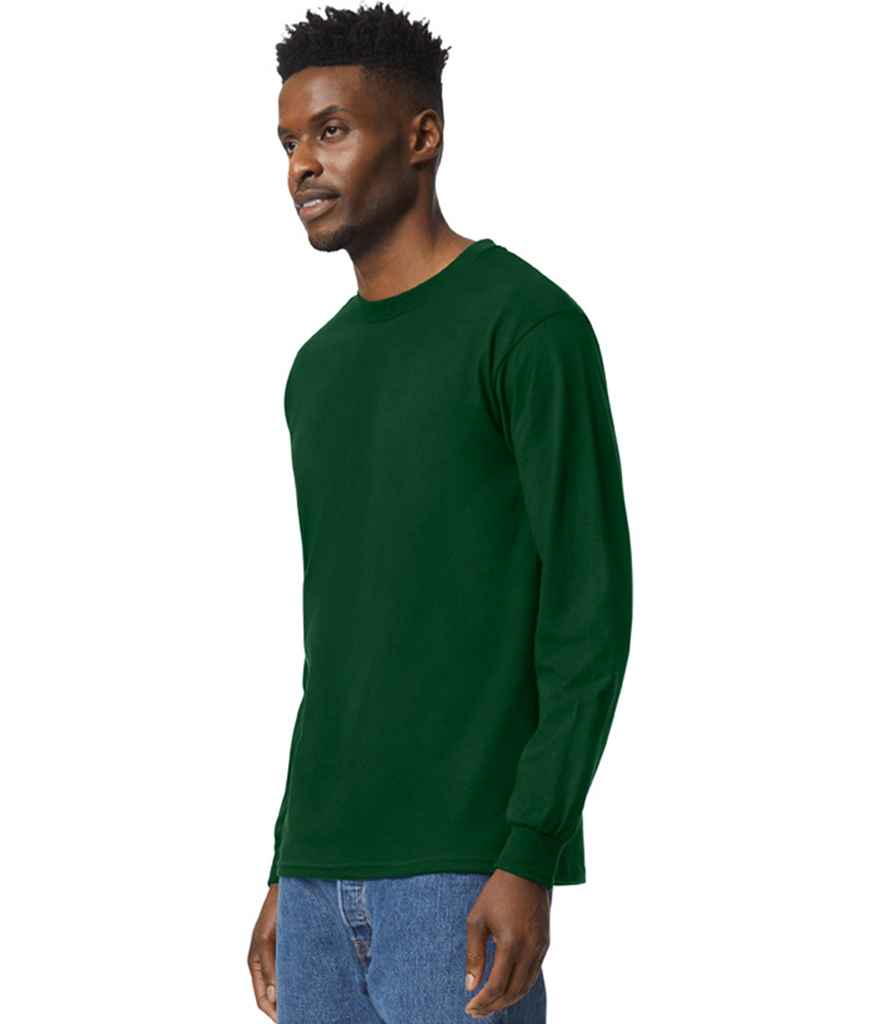 Gildan Ultra Cotton™ Long Sleeve T-Shirt Forest Green