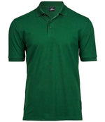 Tee Jays Luxury Stretch Piqué Polo Shirt Forest Green
