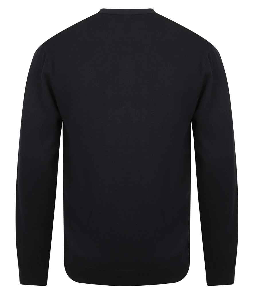 Branded Henbury Lightweight Cotton Acrylic V Neck Cardigan