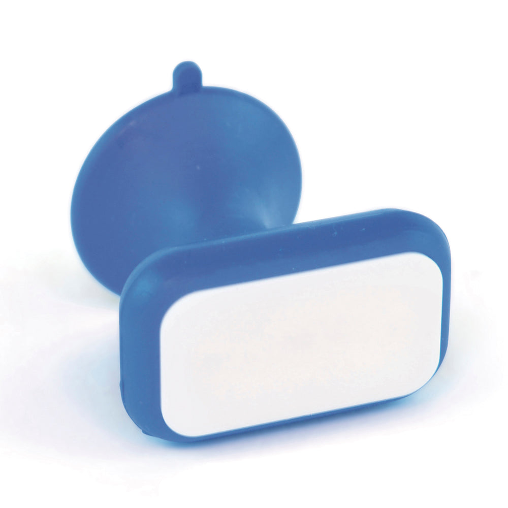 Branded Rubber Phone Stand With Sucker + White Backing