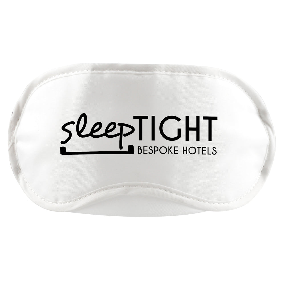 Branded Elasticated Travel Eye Mask