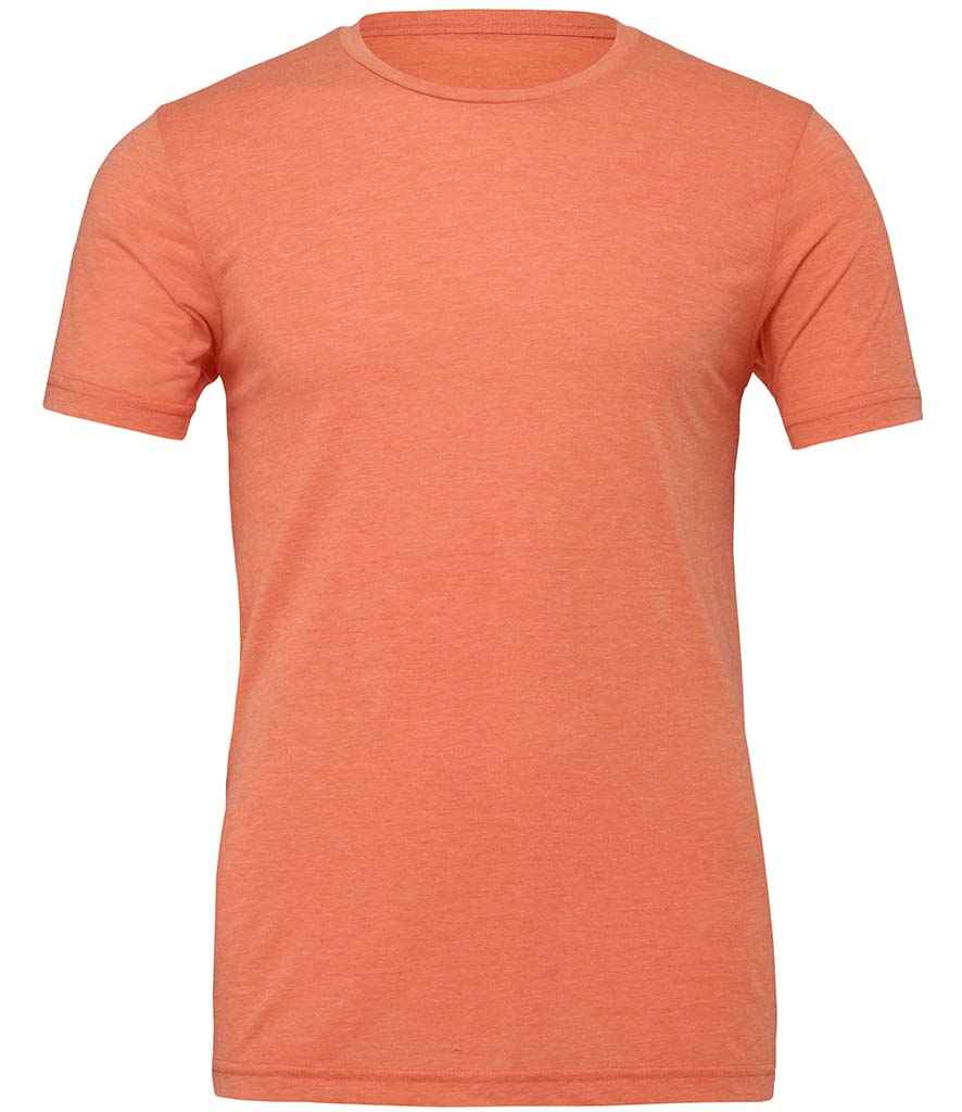 Canvas Unisex Crew Neck T-Shirt Orange