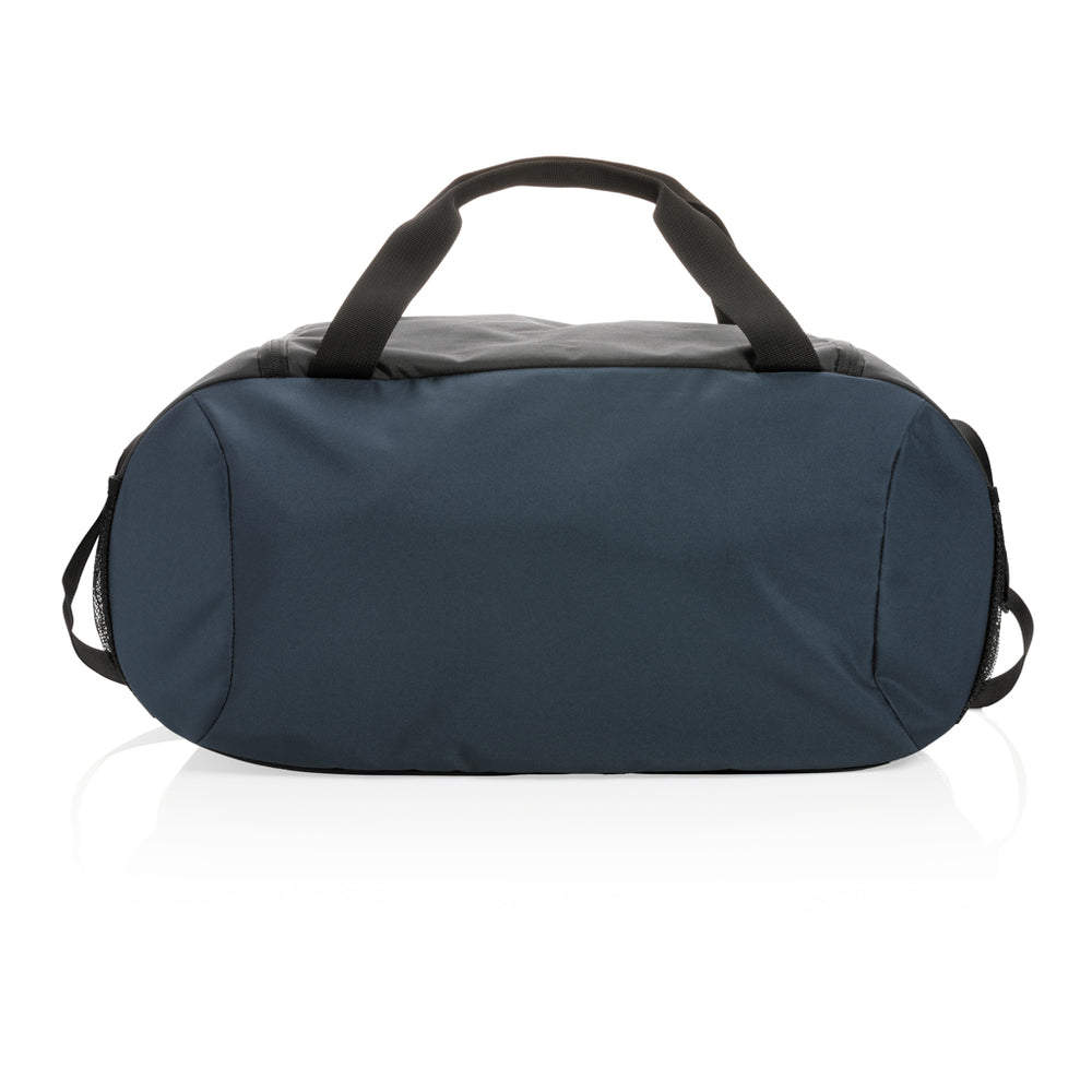 Branded Impact AWARE™ RPET modern sports duffel