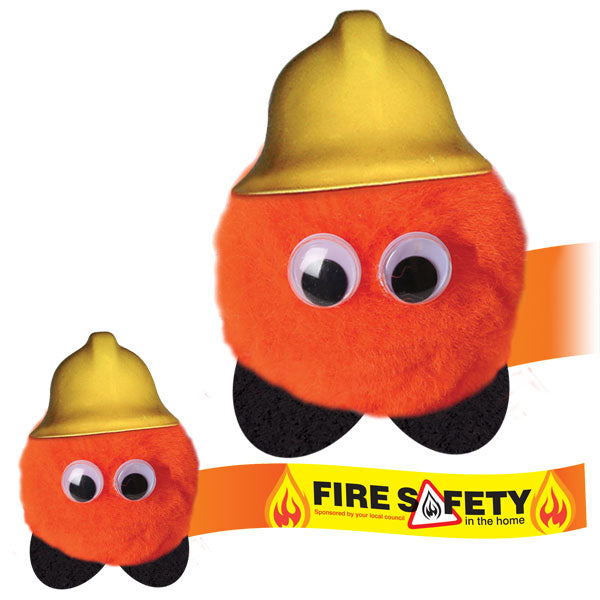 Logobugs Wearing Hats Firefighter Hatter