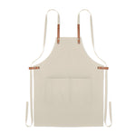 Branded Organic cotton apron 340 gr/m²