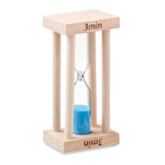 Branded Wooden sand timer 3 minutes