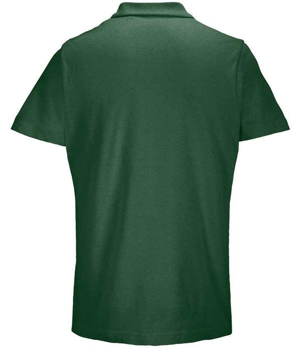 SOL'S Unisex Pulse Twin Piqué Polo Shirt Bottle Green