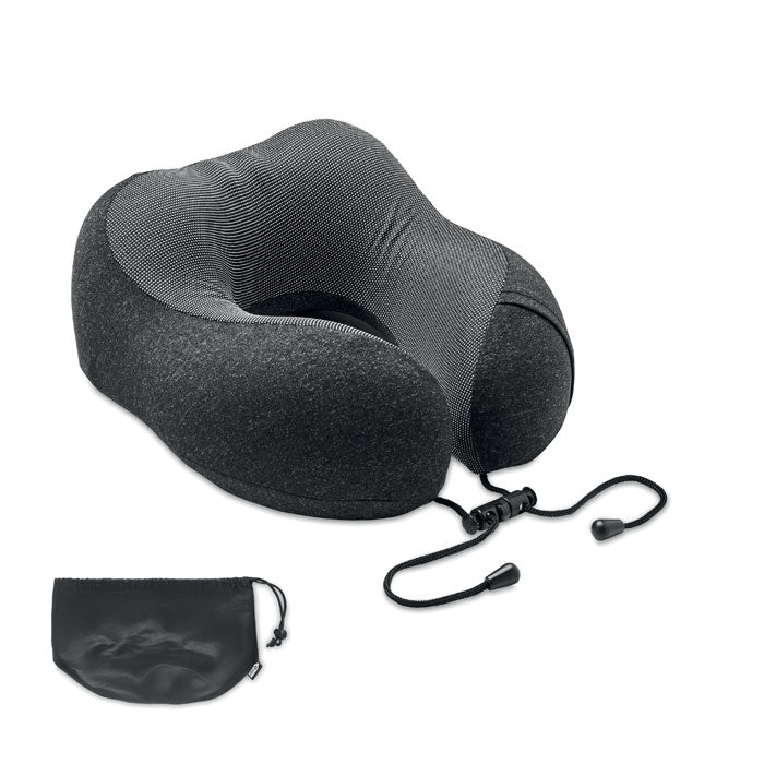 Branded Travel Pillow in RPET