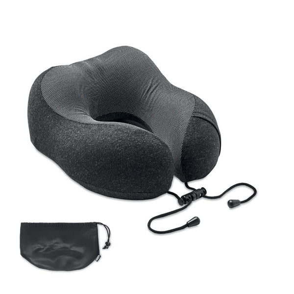 Branded Travel Pillow in RPET