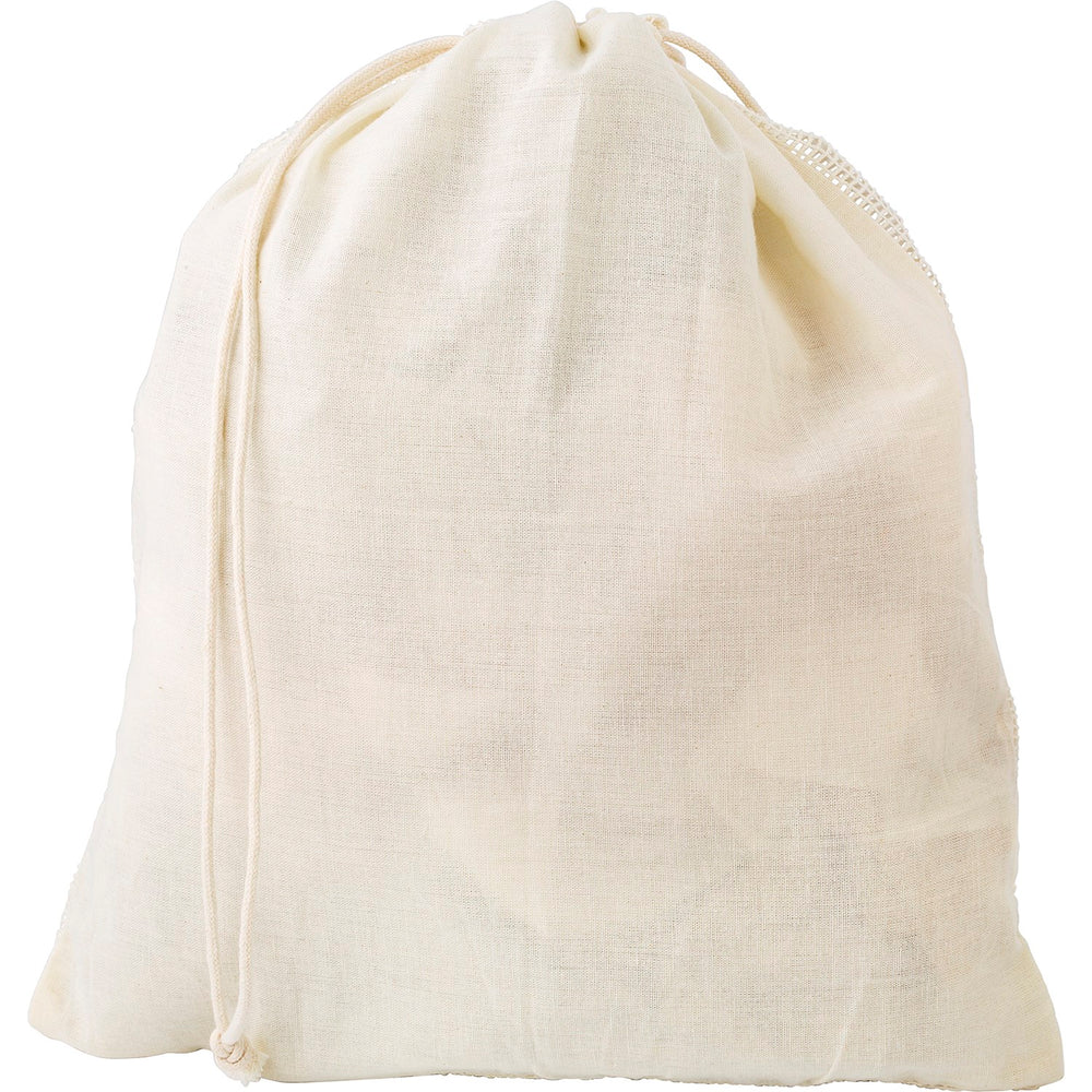 Branded Butterwick Organic cotton drawstring mesh bag